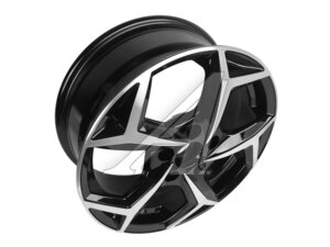 Диск колесный литой R16 RST BK/FP XTRIKE 5х112 ЕТ46 D-57,1