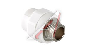 Муфта полипропилен с нар.резьб. d.32х1 VTp VTp 701.0.03206