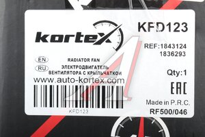 Вентилятор FORD EcoSport (13-) охлаждения радиатора двигателя KORTEX KFD123, LFK1061, 2125430