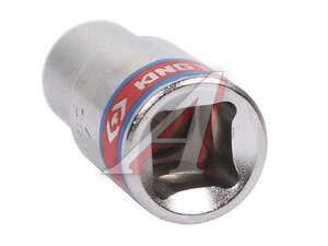 Головка торцевая 1/4" 1/4" 6-ти гранная KING TONY 233508S
