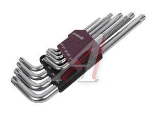 Набор ключей TORX T10-Т50 Г-образных 9 предметов THORVIK TK9S