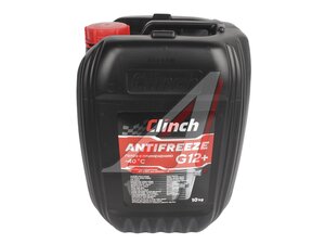 Антифриз красный -40C 10кг G12+ CLINCH ORGANIC ADDITIVES 3112410R, CLINCH