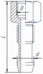 Наконечник М18х1.5/М14х1.5 трубок ЗИЛ РААЗ 300514-01