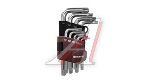 Набор ключей TORX T10Н-Т50Н Г-образных 9 предметов THORVIK TTKS9S