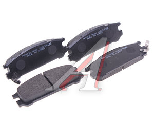 Колодки тормозные SUBARU Impreza (11-) задние дисковые (4шт.) HSB HP8430, 26296-AA062