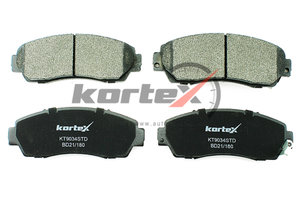 Колодки тормозные GREAT WALL Haval F7 передние (4шт.) KORTEX KT9034STD, 3501110XKY00A