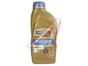 Масло моторное RAVENOL DXG 5W30 синт. API SQ 1л 1111124-001-01-999, RAVENOL 5W30
