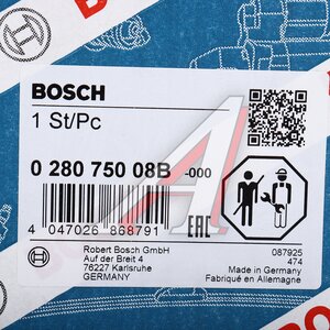 Заслонка FORD Focus дроссельная BOSCH 028075008B