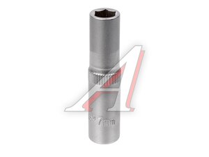 Головка торцевая 1/4" 7мм 6-ти гранная высокая THORVIK S11S21070