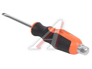 Отвертка шлицевая АвтоDело 6х100мм с шестигранник. 30851, 17089