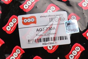 Эмблема MAZDA 3 (03-) крышки багажника ACQ AQJ730A