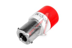 Лампа светодиодная 12/24V 21W стробоскоп красная 801102