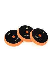 Круг полировальный на липучке с отверстием 150х25мм оранжевый TILFLEX TL57