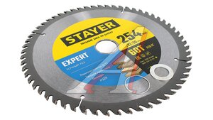 Диск пильный по дереву 254х32мм 60 зубьев STAYER 3682-254-32-60_z01