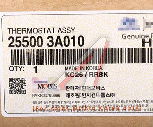 Термостат HYUNDAI ix55 (10-) KIA Mohave (10-) (3.0 TCI) OE 25500-3A010