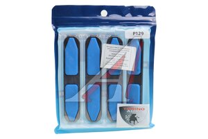 Накладка на дверь защитная синяя комплект (4 предм.) TORINO P129Blue, 21163