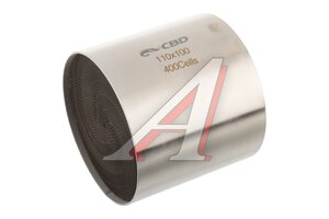 Катализатор круглый блок металлический ECO-0 d=110мм L=100мм 400Е0 CBD CBD700.005, PLIN157/CBD513.106/CBD510.010/CBD513.003