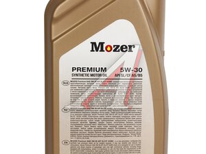 Масло моторное MOZER PREMIUM 5W30 A5/B5 синт.1л 4635383, MOZER 5W30