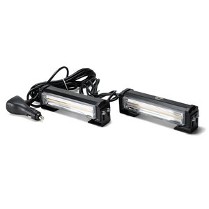 Маяк балка светодиод. 12/24V 6Вт кронштейн стробоскоп 1 стор.(1+1блок COB) AVTOELECTRICA AE6W-1COB-1S