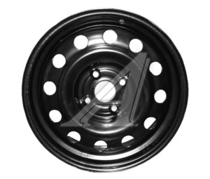 Диск колесный HYUNDAI Solaris KIA Rio (11-) R15 черный ТЗСК ТЗСК 4х100 ET48 D-54,1, 533-20