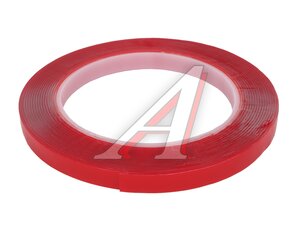 Лента клейкая акрил.двусторон.9мм 5м прозрач.1,0мм HAS-93878