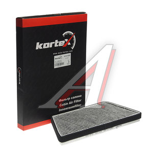 Фильтр воздушный салона PEUGEOT 206 угольный KORTEX KC0155S, LAK57, 6447.PE
