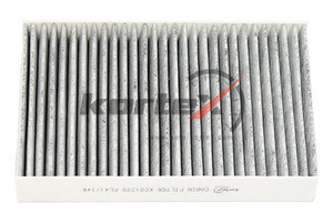 Фильтр воздушный салона NISSAN X-Trail (14-) угольный KORTEX KC0123S, LA891, 27277-4BA0A/27277-4BU0A