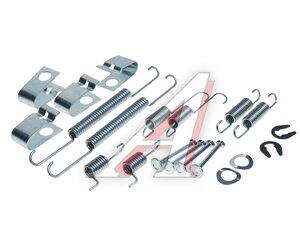 Ремкомплект KIA Picanto (04-) колодок тормозных задних MASTERKIT 77AP165
