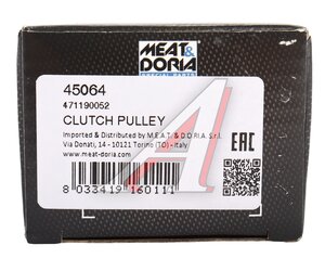 Шкив FORD Transit генератора MEAT&DORIA 45064