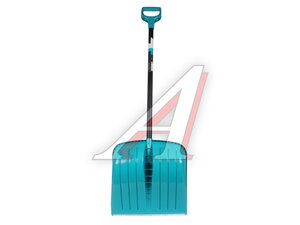 Лопата снеговая полипропилен 450х450х1355мм ал/чер PALISAD 61678