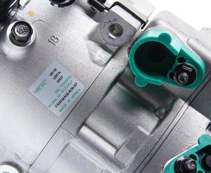 Компрессор HYUNDAI Santa Fe (05-) (2.2) кондиционера HCC (HANON) 97701-2B101, HC977012B101