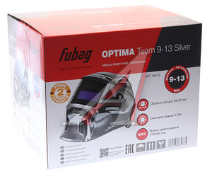 Маска сварщика регулировка затемнения (хамелеон) 100х50мм DIN 9-13 FUBAG ULTIMA 9-13, 992540