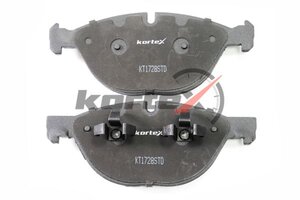 Колодки тормозные BMW X5 передние (4шт.) KORTEX KT1728STD, GDB1728, 34116778048