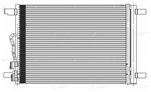 Радиатор кондиционера VW Golf AUDI A3 SEAT Leon SKODA Octavia (12-) LUZAR LRAC1851, 1040319B, 5Q0816411AR