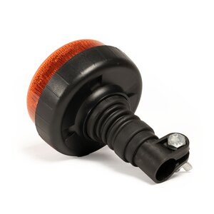 Маяк импульсный 12/24V (12 светодиодов) 3 режима кронштейн DIN желтый AVTOELECTRICA МИ-09 AE, МИ-09