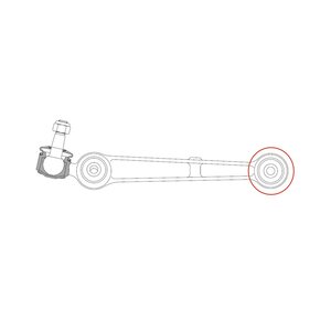 Сайлентблок ВАЗ-2190 подвески нижний CTR GV0578, CVFI-3, 21900-2904040-00