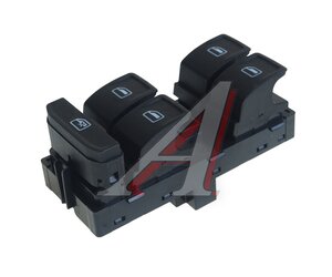 Выключатель кнопка SKODA Octavia (13-) стеклоподъемника QUATTRO FRENI QF04R00031, 5E0959857WHS