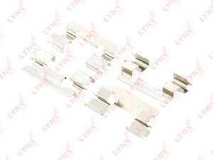 Ремкомплект колодок TOYOTA Corolla (97-08) тормозных передних LYNX BC-8267, PFK462, 04947-02050