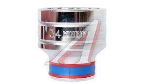 Головка торцевая 1/2" 34мм 12-ти гранная KING TONY 433034M