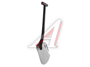 Лопата для снега автомобильная черная 69,5см ЛП695Ч