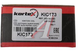 Катушка зажигания TOYOTA Avensis,Camry,Rav 4 KORTEX KIC173, PCI1103, 90919-02265