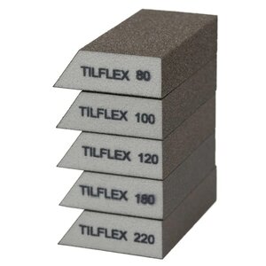 Губка абразивная 70x53x25x100мм P80 TILFLEX TL32-080Com