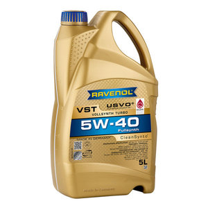 Масло моторное RAVENOL VST 5W40 синт. API SP 5л 1111136-A05-01-909, RAVENOL 5W40 АКЦИЯ