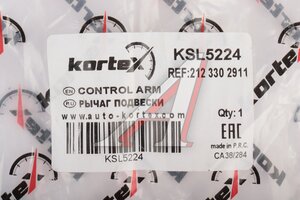 Рычаг подвески MERCEDES E (W212) передней нижний левый KORTEX KSL5224, A2123302911