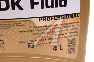 Масло трансмиссионное RAVENOL РDК Fluid синт.4л 1211131-004, RAVENOL