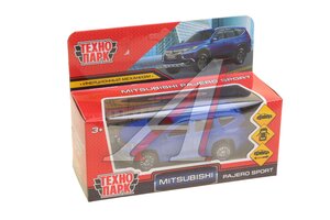 Модель автомобиля MITSUBISHI Pajero Sport металлическая ТЕХНОПАРК PAJERO-S-BU, 273066