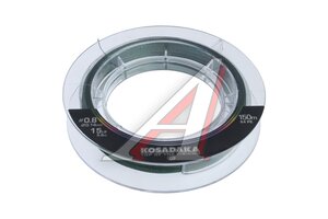 Леска SUPER LINE PE X4 150м d.green 0,14мм 6,8кг 887536, BSLX4-DG-014-150