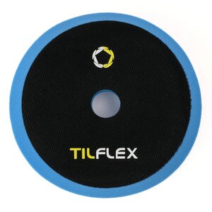 Круг полировальный на липучке с отверстием 150х25мм голубой TILFLEX TL59
