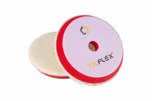Круг полировальный на липучке 150мм с отверстием шерсть TILFLEX TL77