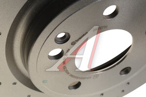 Диск тормозной MERCEDES A (W176),B (W246),CLA (C117) передний (1шт.) BREMBO 09.B807.51